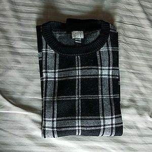 A new day plaid sweater